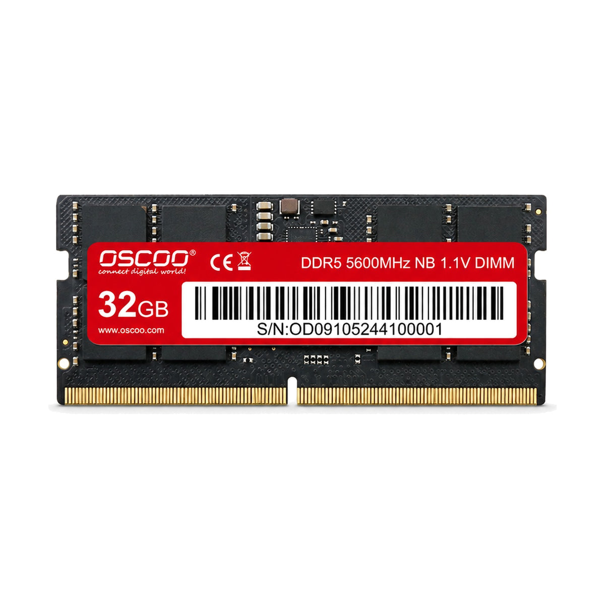 OSCOO 16GB DDR5-5600 SO-DIMM Laptop RAM (OSC-N300)